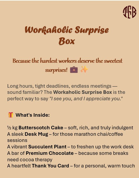Workaholic Surprise Box